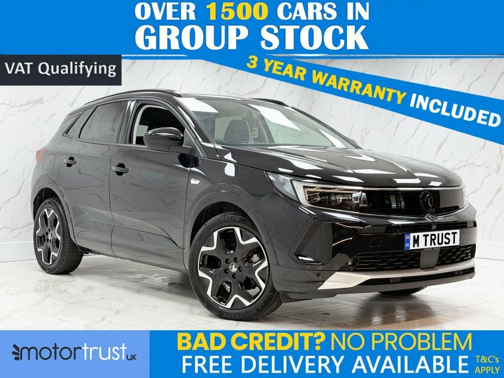 Vauxhall Grandland 1.2L Ultimate Black