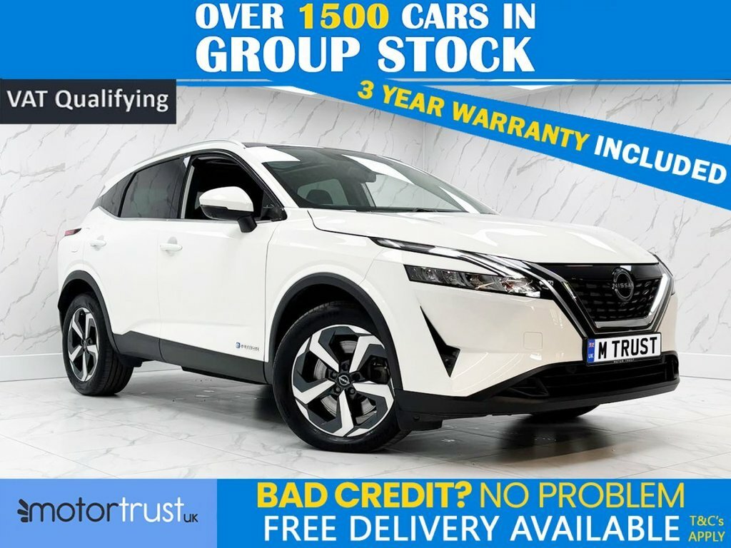 Nissan Qashqai 1.5L N-connecta White