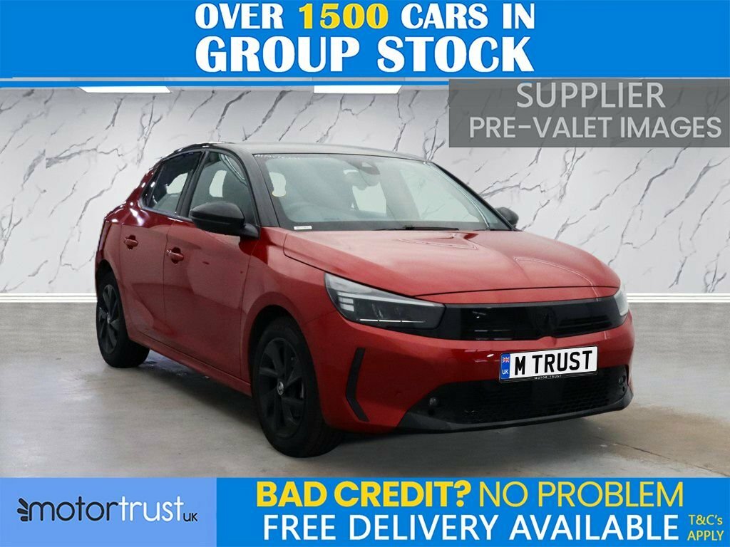 Vauxhall Corsa 1.2L Gs KF73AOV Red