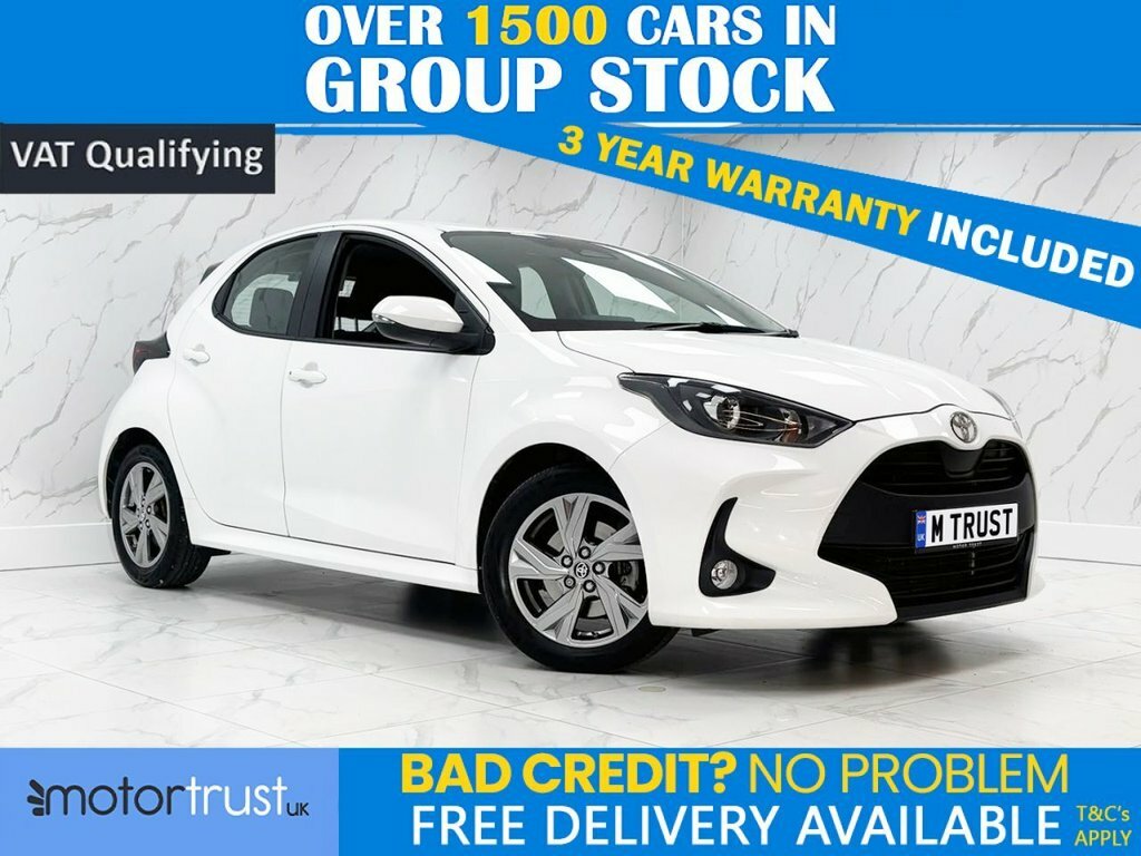 Toyota Yaris 1L Icon White