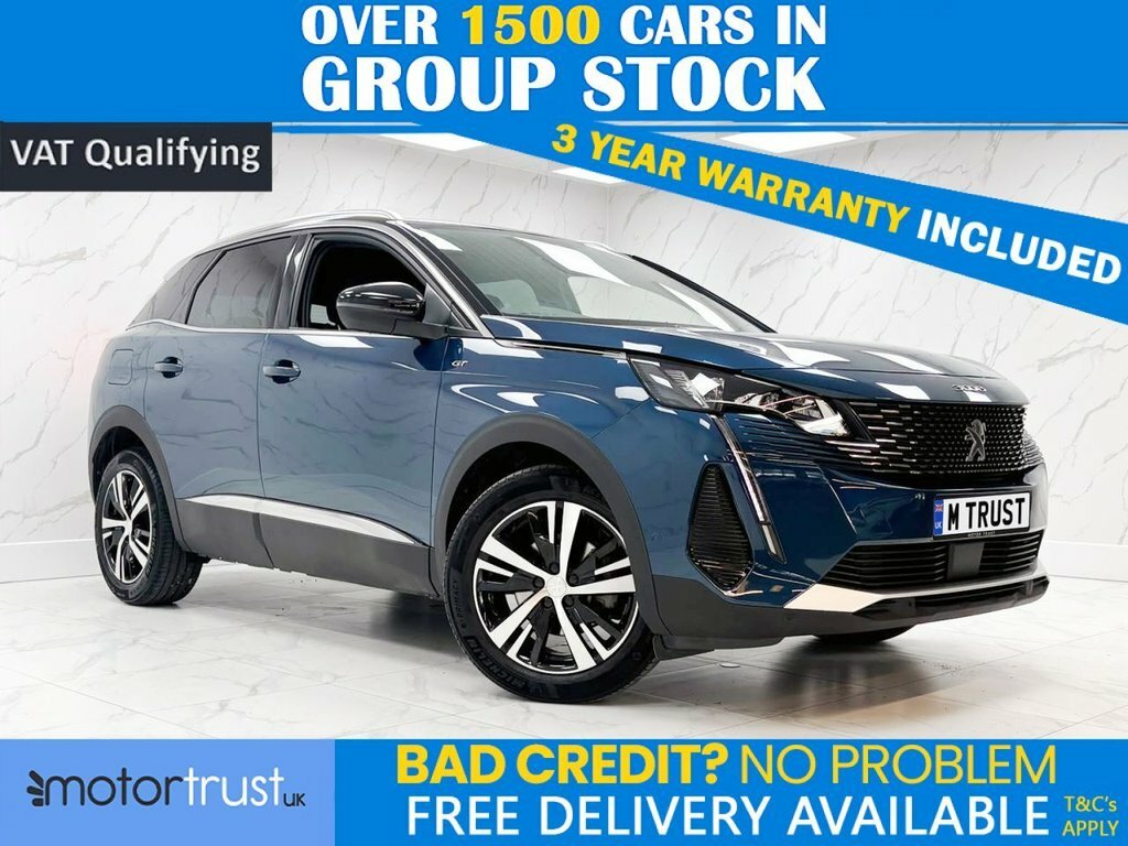 Peugeot 3008 1.2L Gt Blue