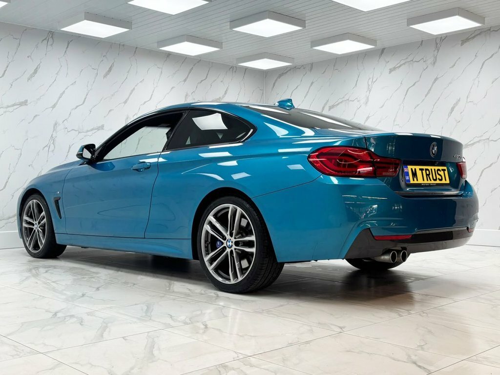 BMW 4 Series Gran Coupe Coupe MA18XTB Blue #5