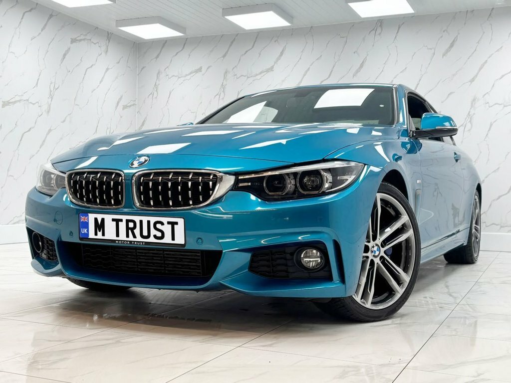 BMW 4 Series Gran Coupe Coupe MA18XTB Blue #3