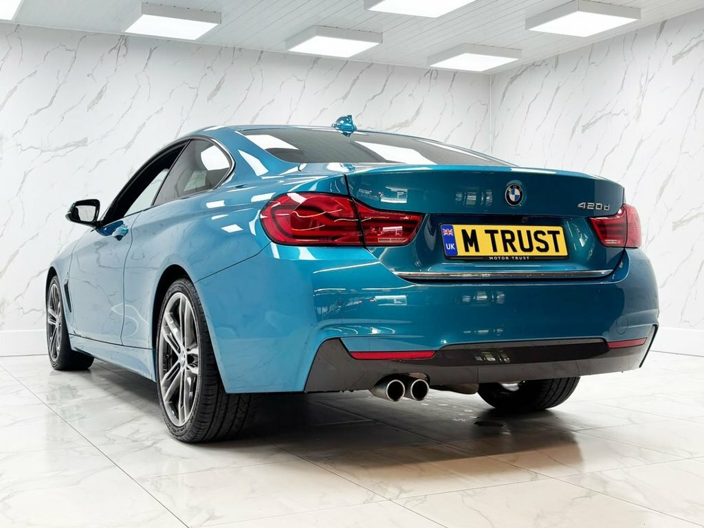 BMW 4 Series Gran Coupe Coupe MA18XTB Blue #6