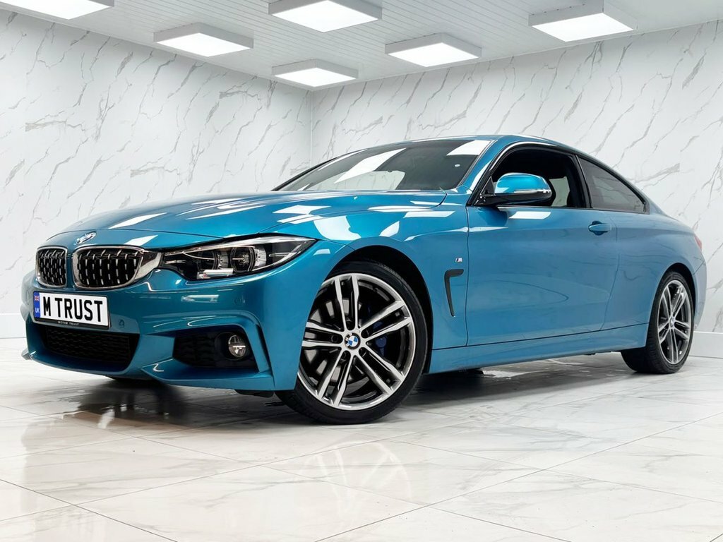 BMW 4 Series Gran Coupe Coupe MA18XTB Blue #4