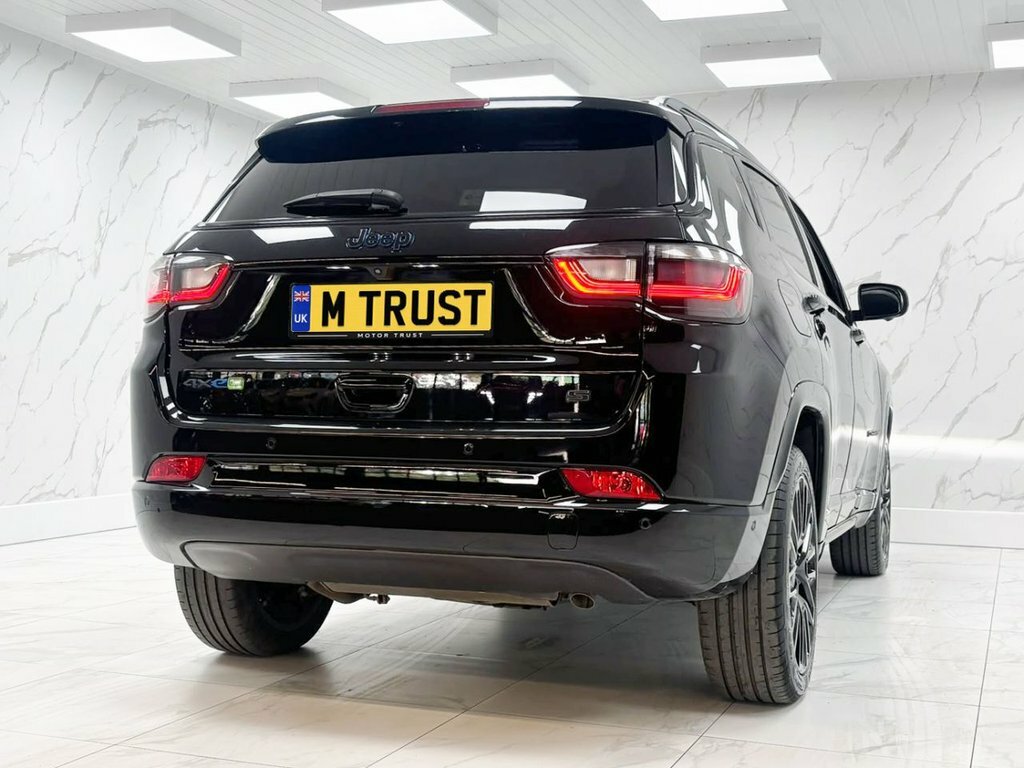 Jeep Compass Jeep Compass 1.3 Gse T4 11.4Kwh Trailhawk Plug-in Black #7