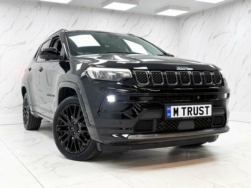 Jeep Compass Jeep Compass 1.3 Gse T4 11.4Kwh Trailhawk Plug-in Black #2
