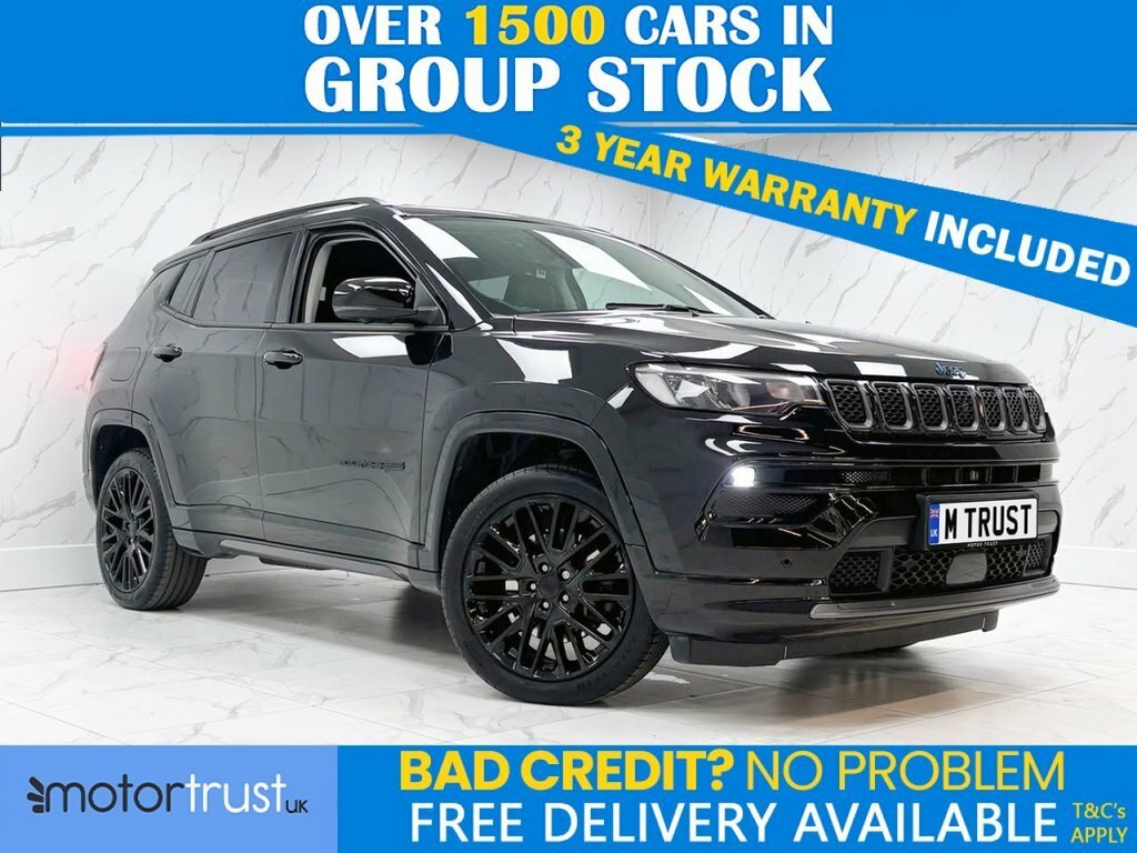 Jeep Compass Jeep Compass 1.3 Gse T4 11.4Kwh Trailhawk Plug-in Black #1
