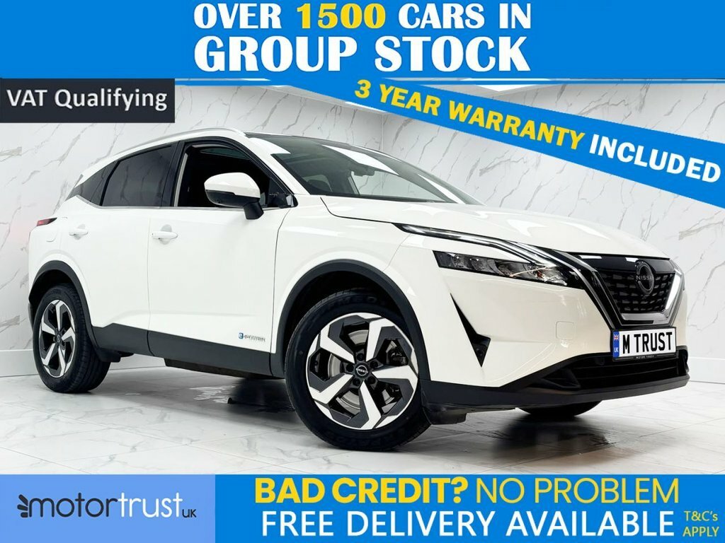Nissan Qashqai 1.5L N-connecta White