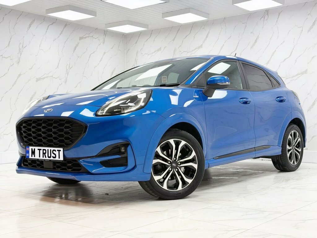 Ford Puma Suv FA21AFJ Blue #4
