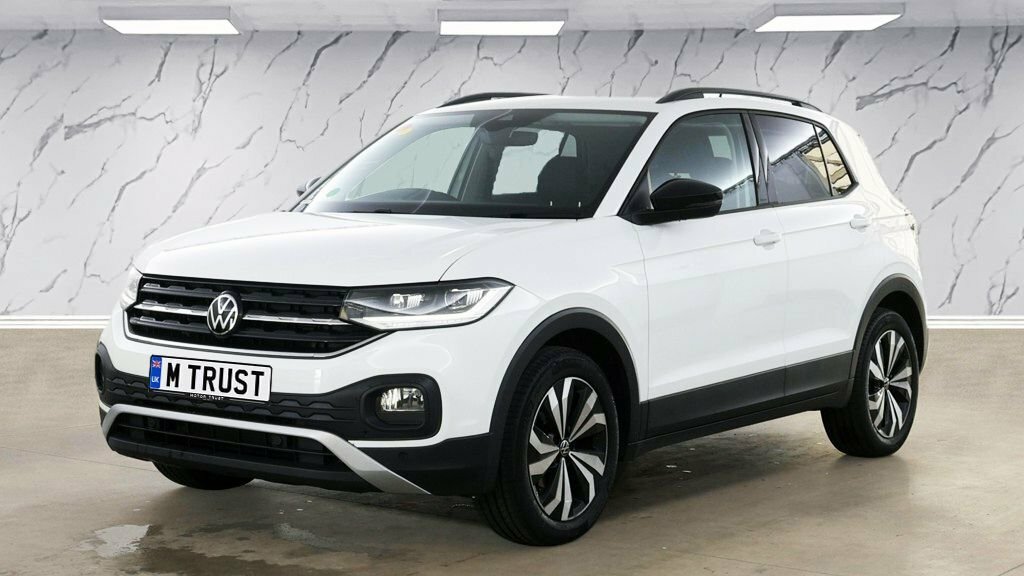 Volkswagen T-Cross 1L Black Edition White #2