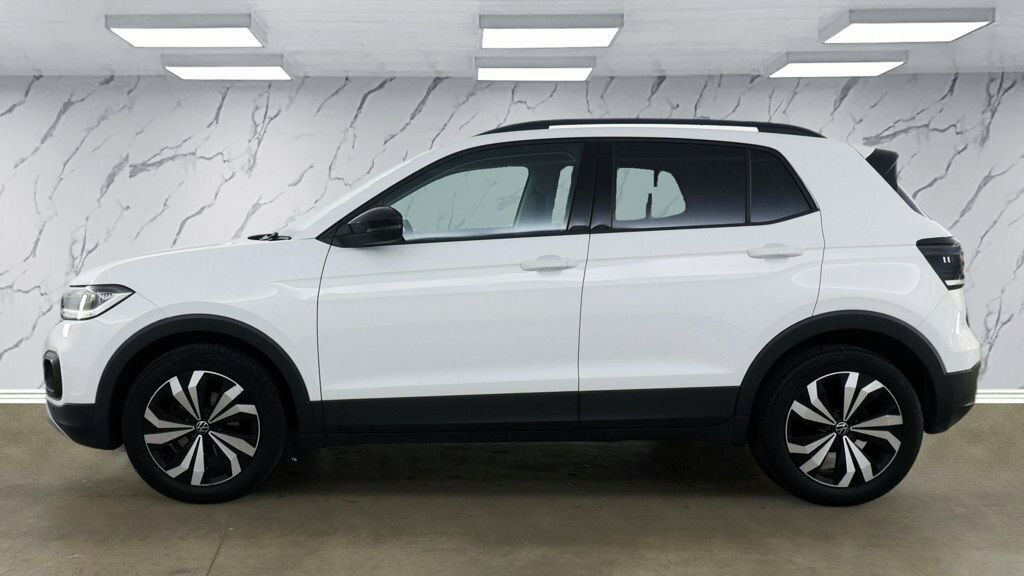 Volkswagen T-Cross 1L Black Edition White #6