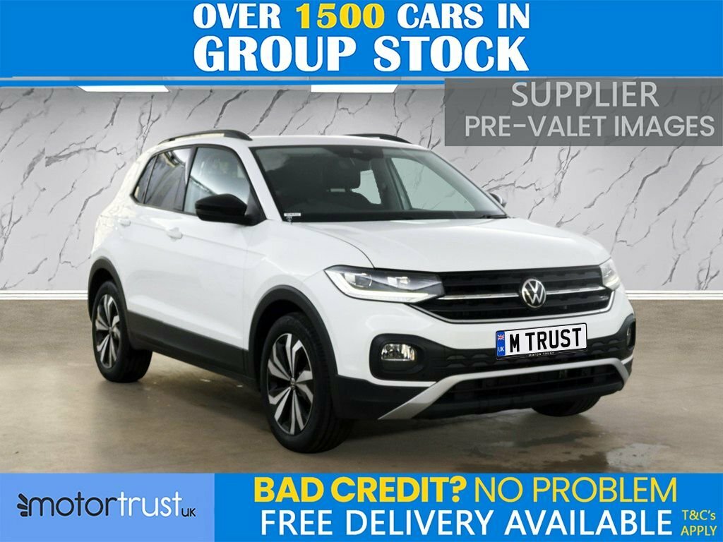 Volkswagen T-Cross 1L Black Edition White