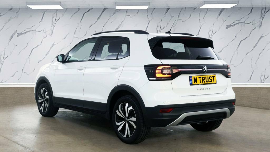 Volkswagen T-Cross 1L Black Edition White #3