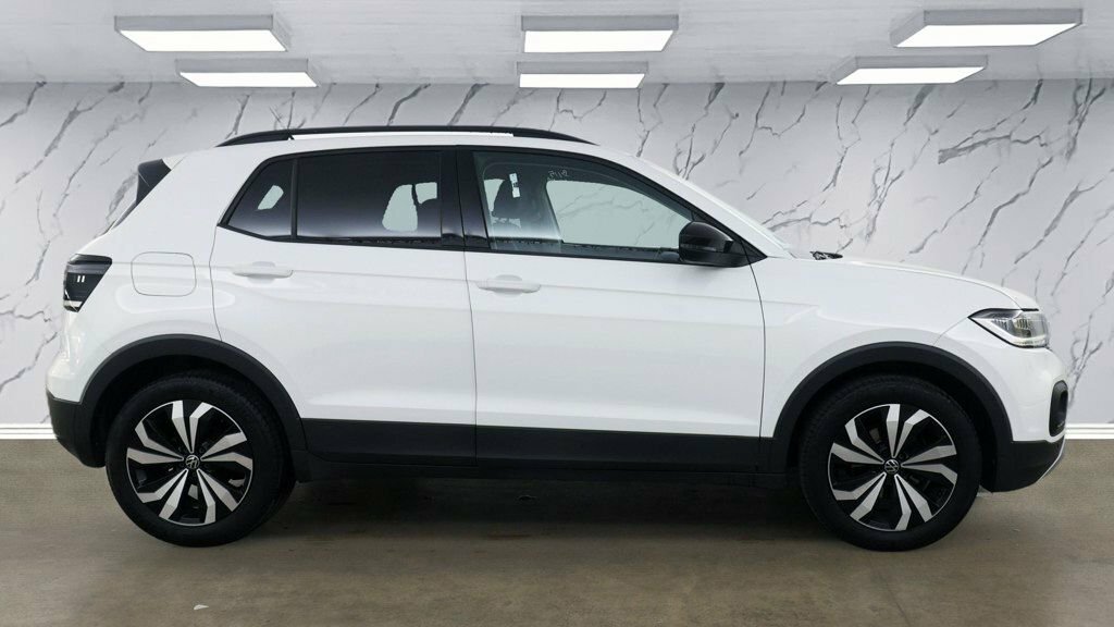 Volkswagen T-Cross 1L Black Edition White #5