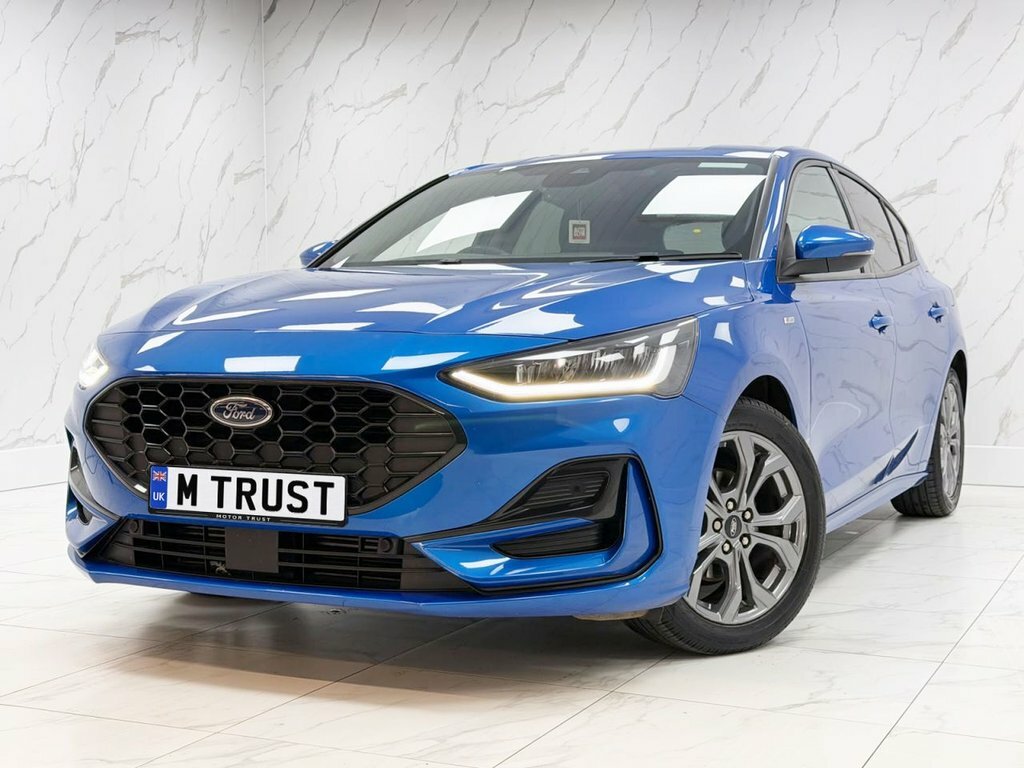 Ford Focus 1L St-line YC73JFU Blue #5