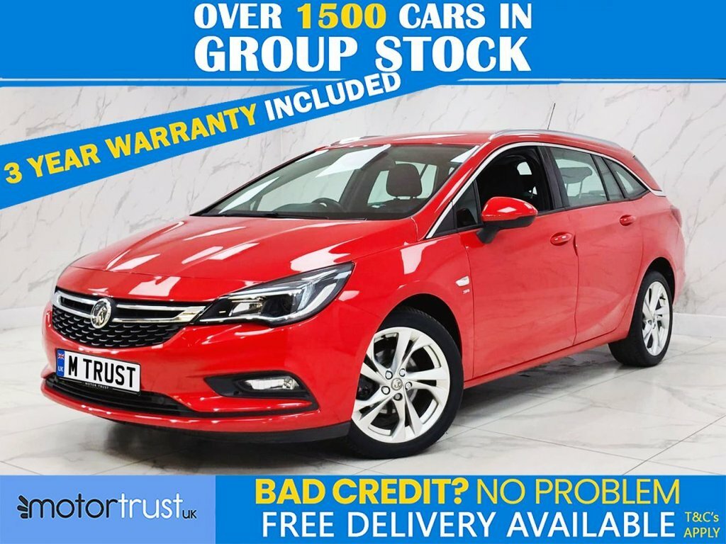 Vauxhall Astra 1L Sri Red