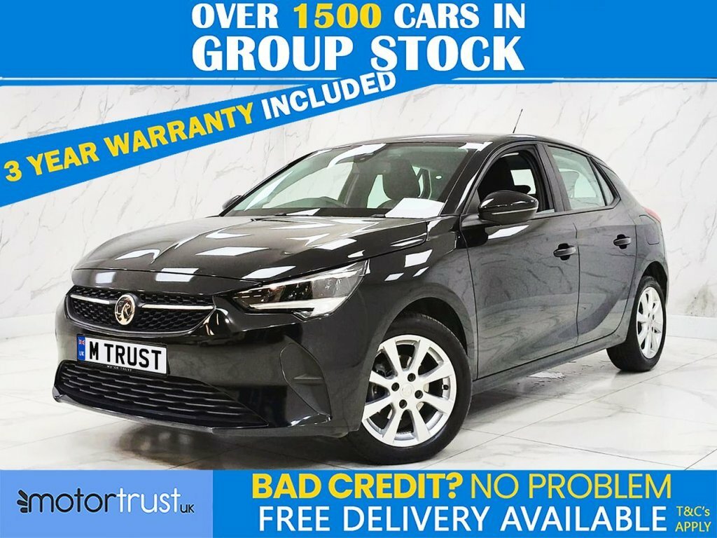 Vauxhall Corsa 1.2L Se Edition Black