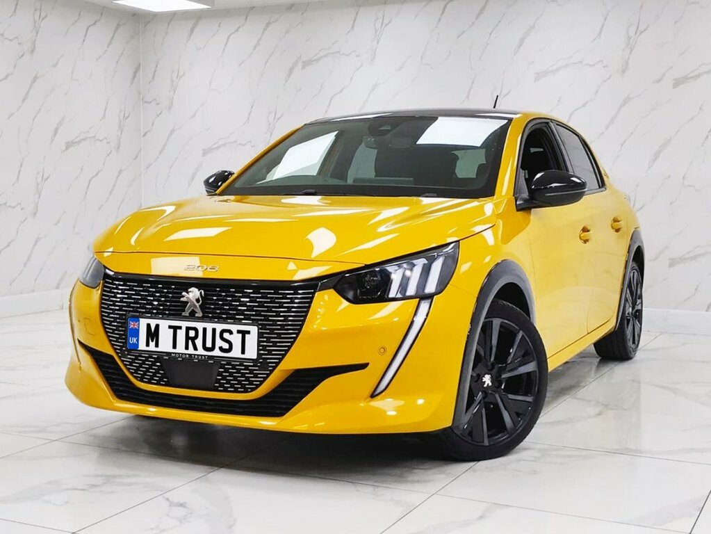 Peugeot 208 1L Gt Yellow