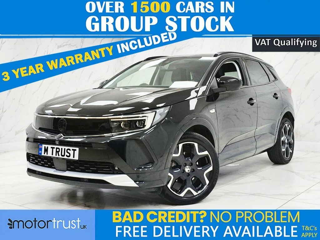 Vauxhall Grandland X 1.2L Ultimate Black