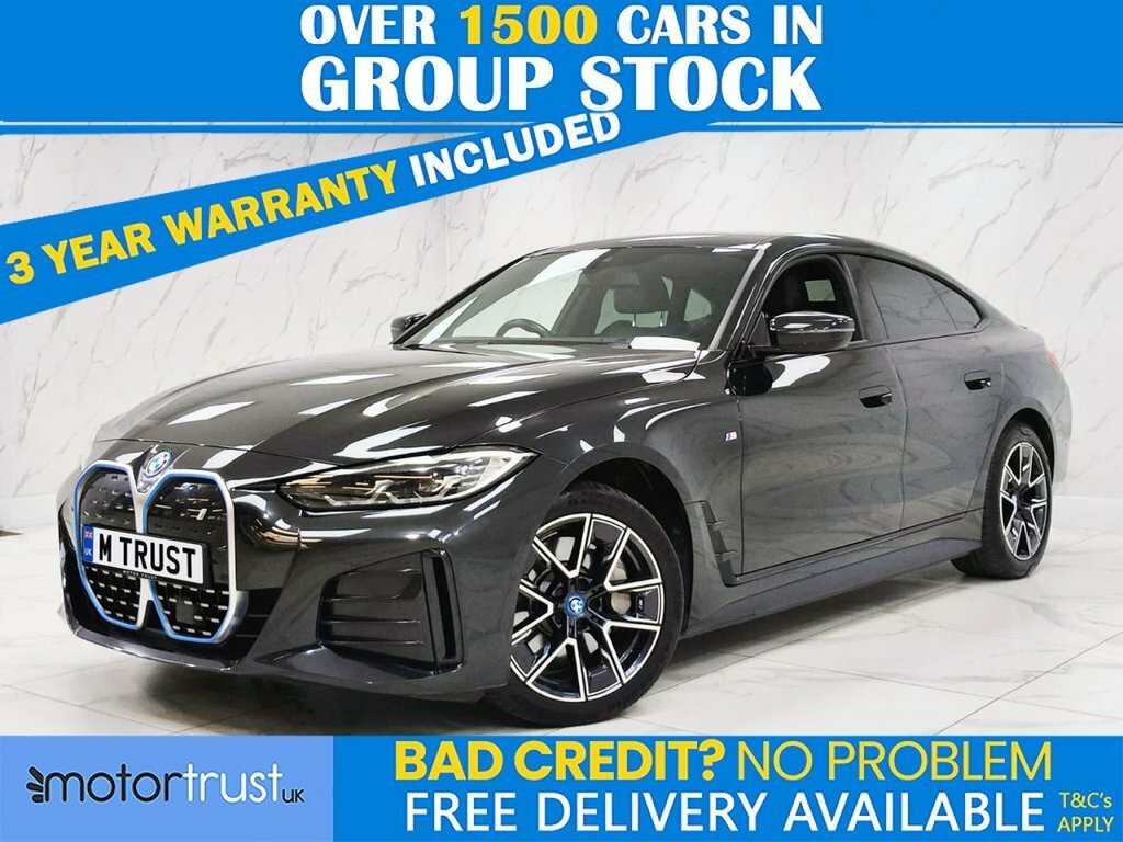 BMW i4 Hatchback Black