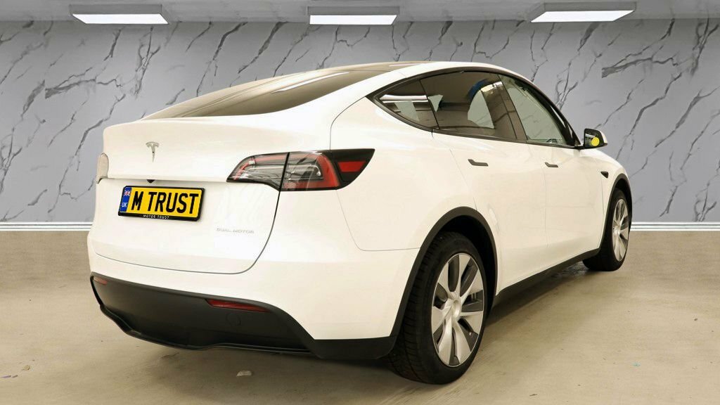 Tesla Model Y Suv White #3