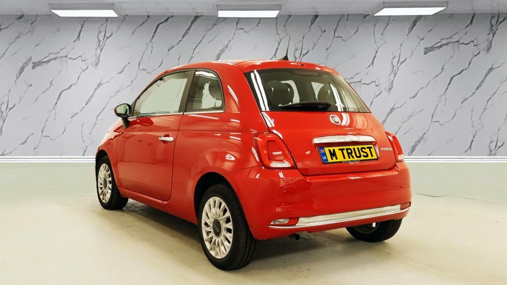Fiat 500 Hatchback Red #2