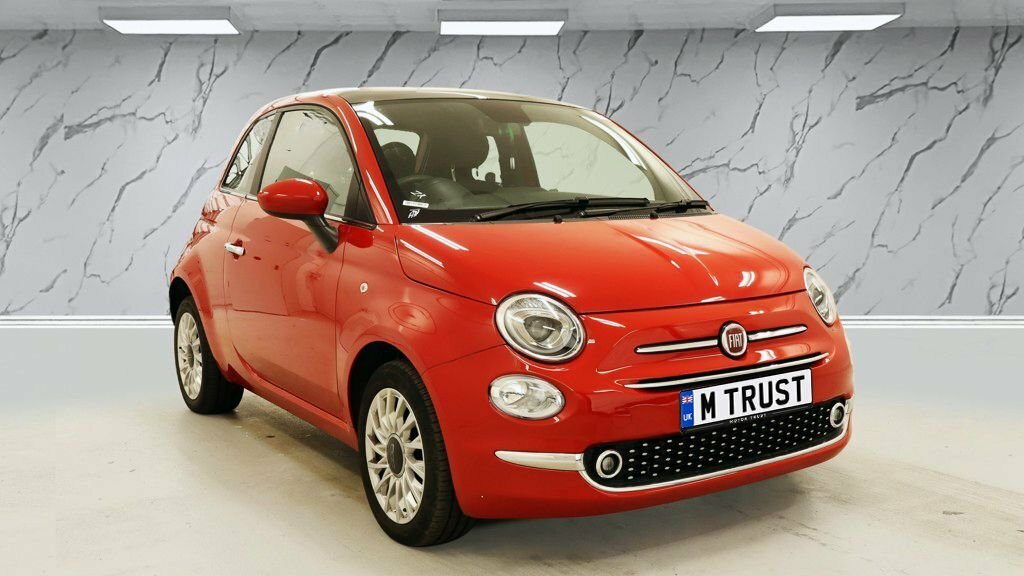 Fiat 500 Hatchback Red