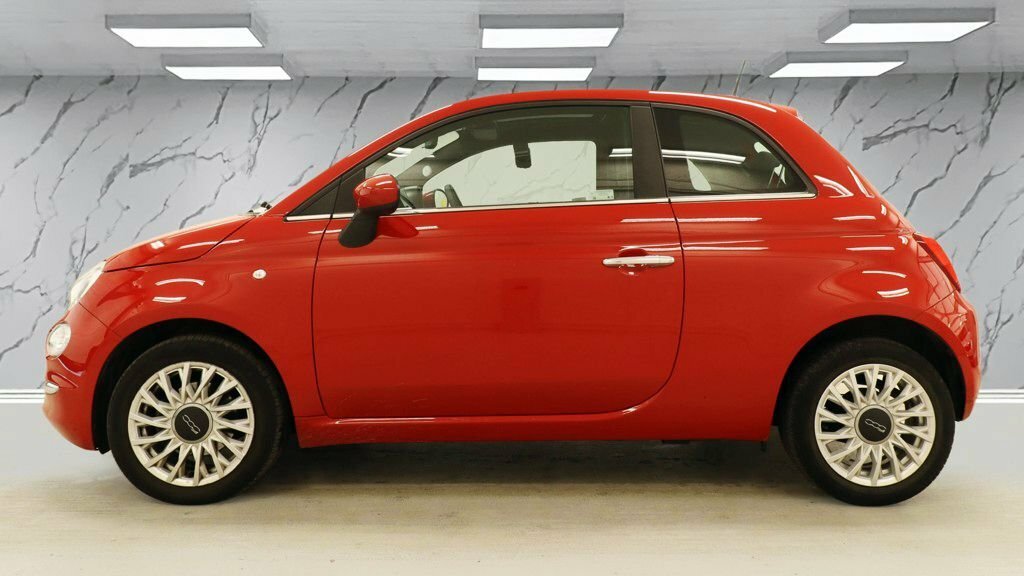 Fiat 500 Hatchback Red #5