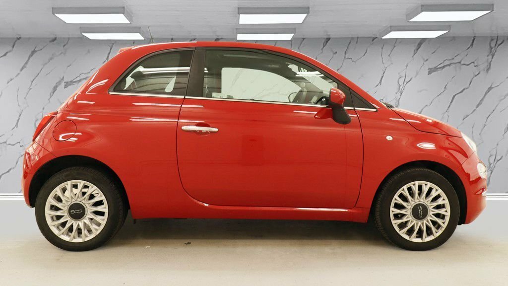 Fiat 500 Hatchback Red #4