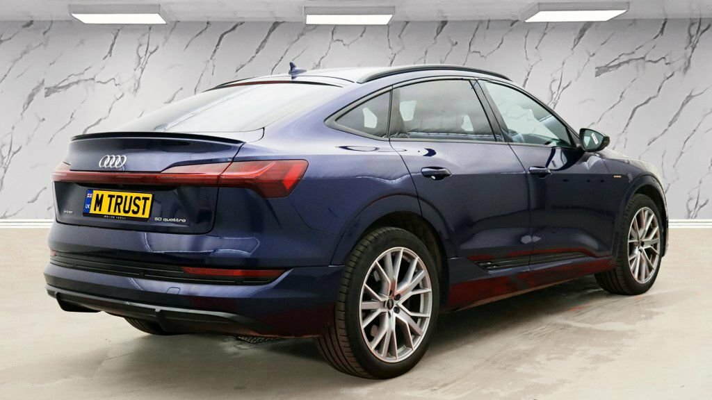 Audi E-tron Suv Blue #3