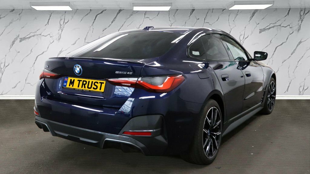 BMW i4 Hatchback Blue #3