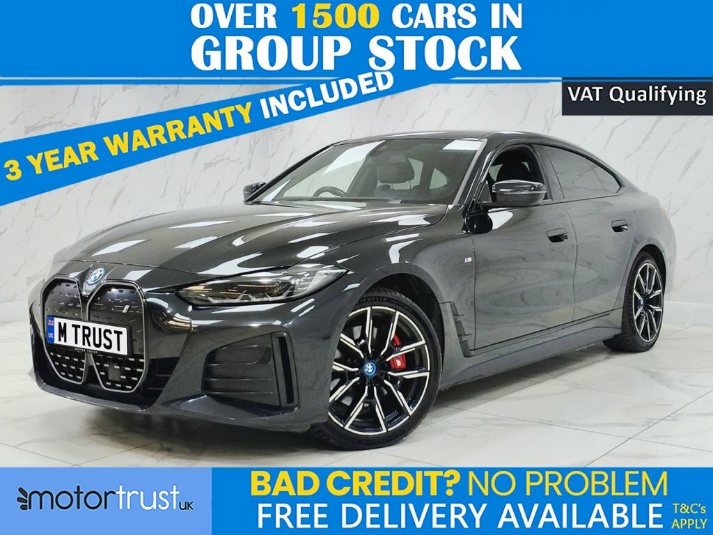 BMW i4 Hatchback Black