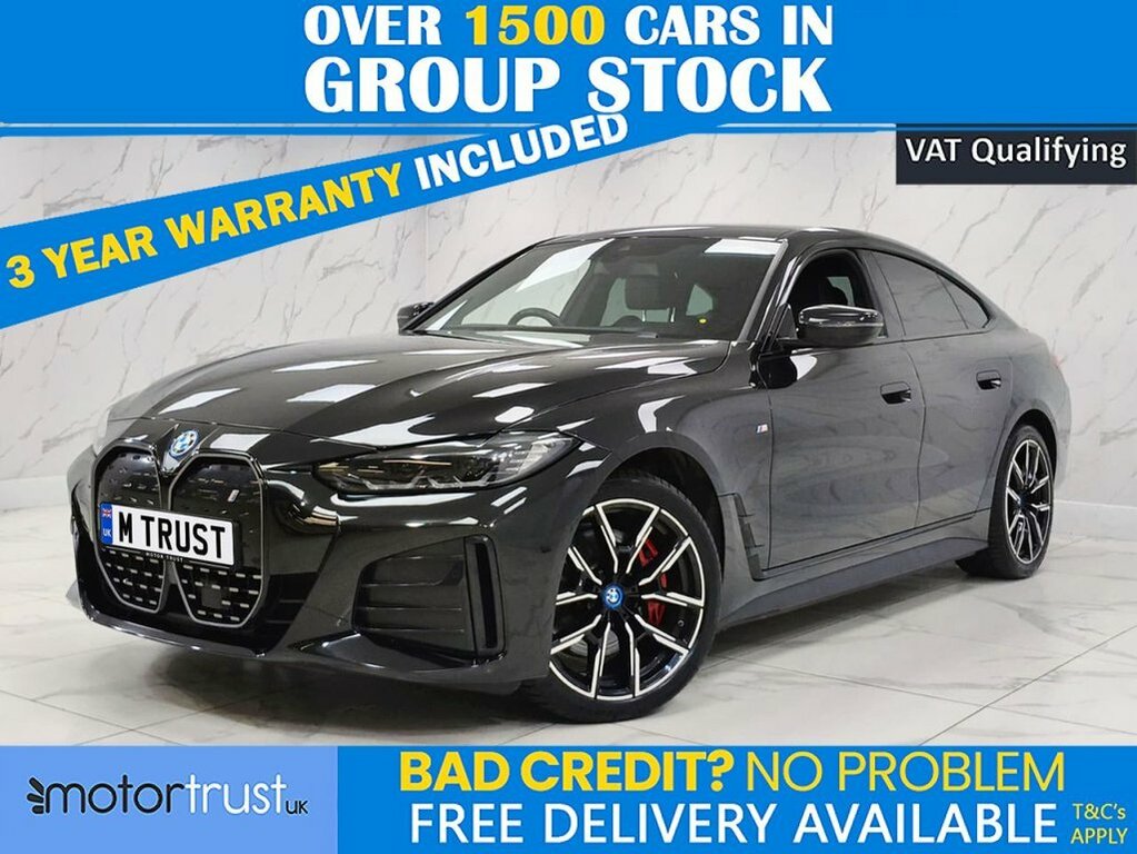 BMW i4 Hatchback Black