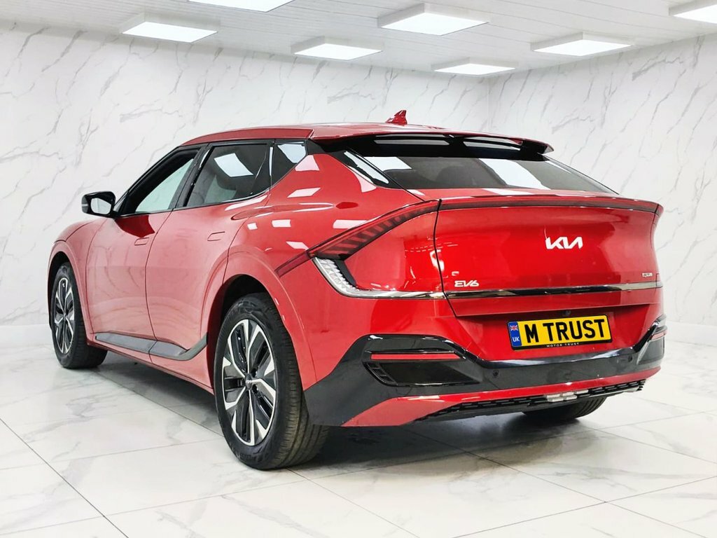 Kia EV6 Hatchback Red #6
