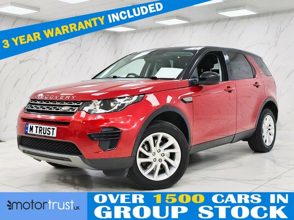 Land Rover Discovery Sport 2L Se Red