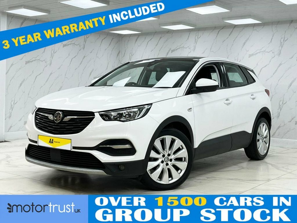 Vauxhall Grandland X 1.2L Elite Nav White