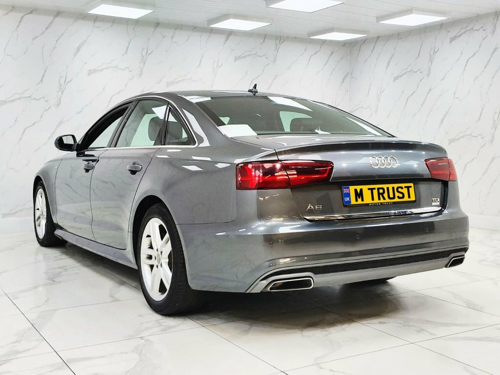 Audi A6 Saloon Tdi Ultra S Line Red #7