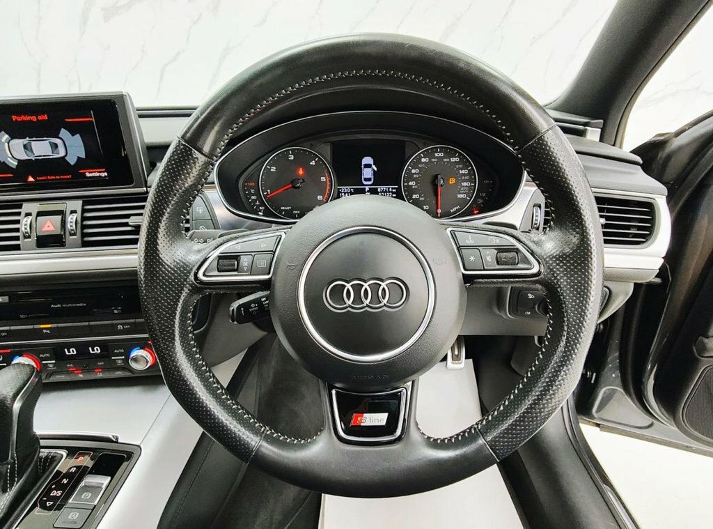 Audi A6 Saloon Tdi Ultra S Line Red #29