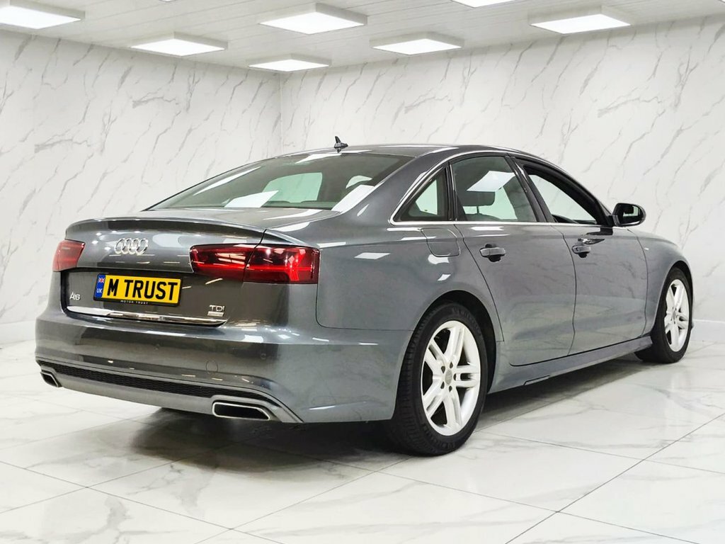 Audi A6 Saloon Tdi Ultra S Line Red #10