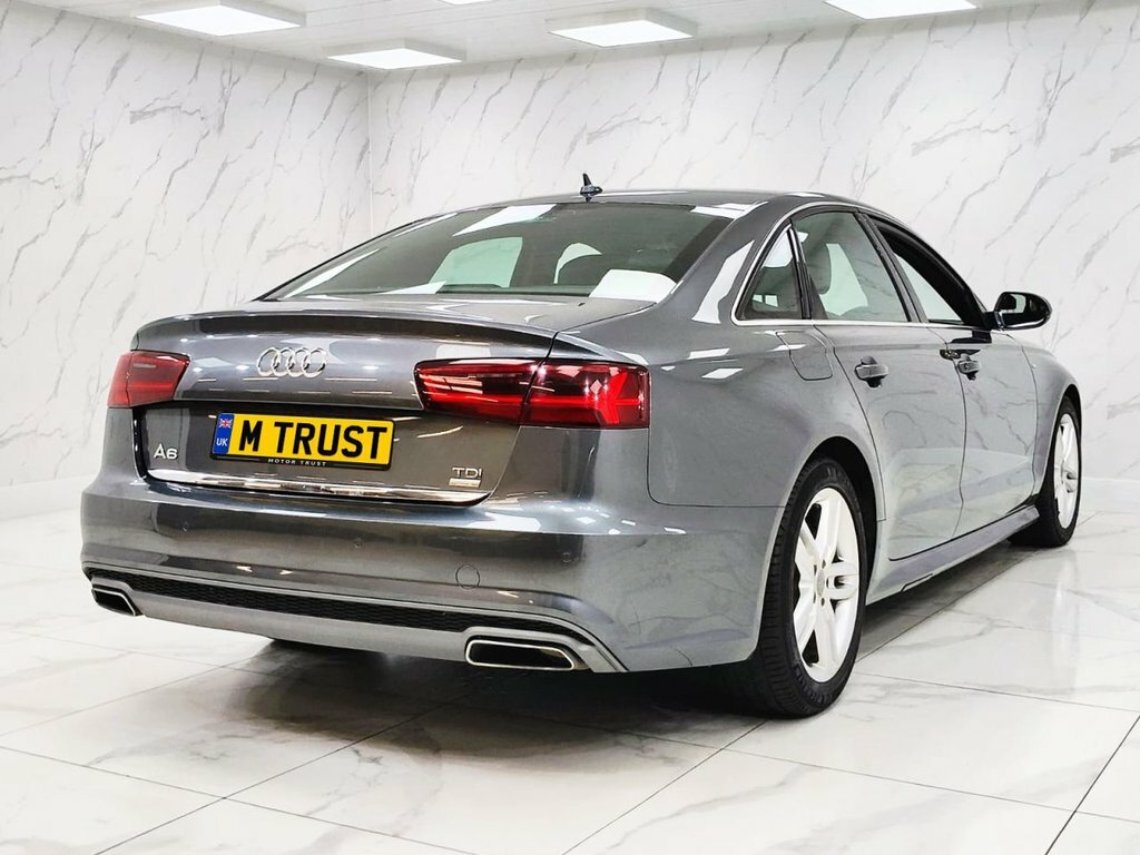 Audi A6 Saloon Tdi Ultra S Line Red #9