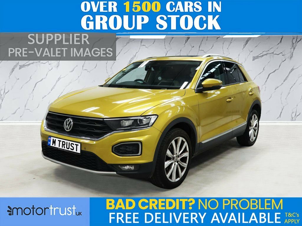 Volkswagen T-Roc 1L Sel Yellow