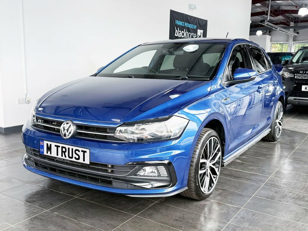 Volkswagen Polo 1L R-line PGZ5948 Blue #4