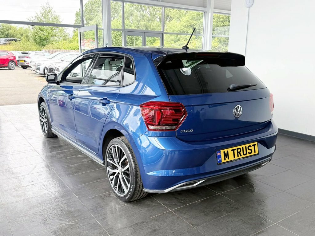 Volkswagen Polo 1L R-line PGZ5948 Blue #6