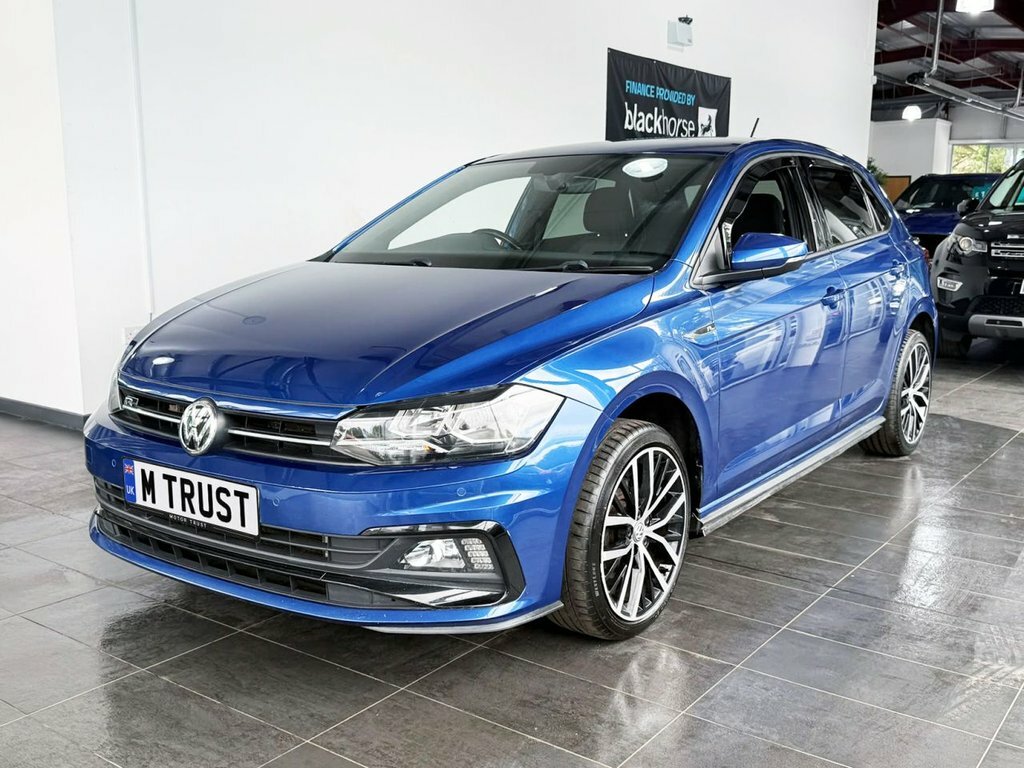 Volkswagen Polo 1L R-line PGZ5948 Blue #5