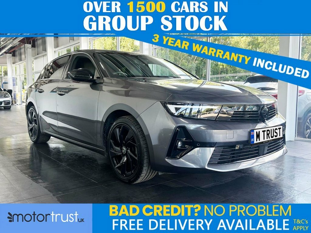 Vauxhall Astra 1.2L Gs Grey