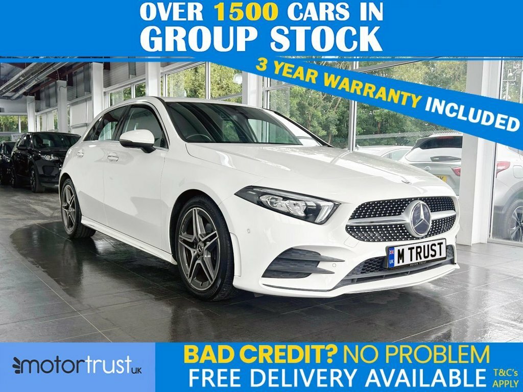 Mercedes-Benz A Class 1.5L Amg Line White