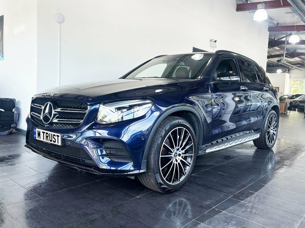 Mercedes-Benz GLC Class 2L Amg Line LJ68XLE Blue #5