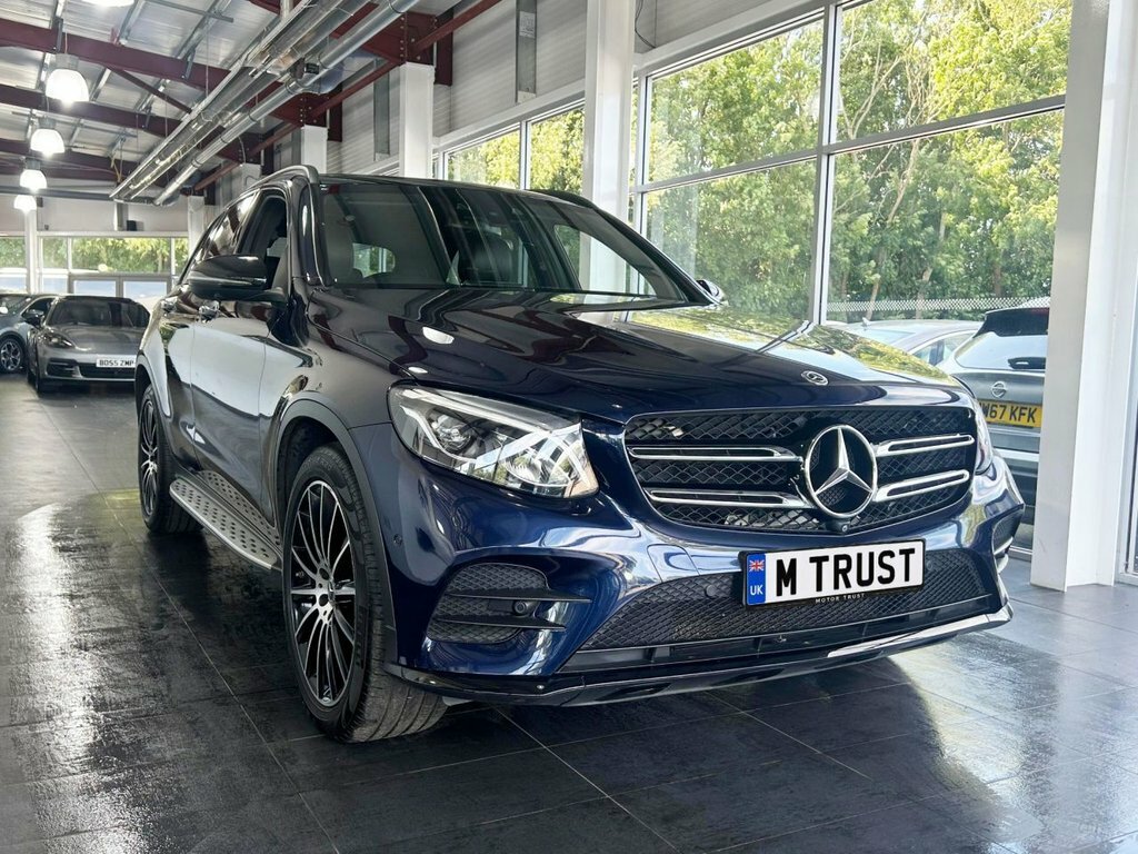 Mercedes-Benz GLC Class 2L Amg Line LJ68XLE Blue #2