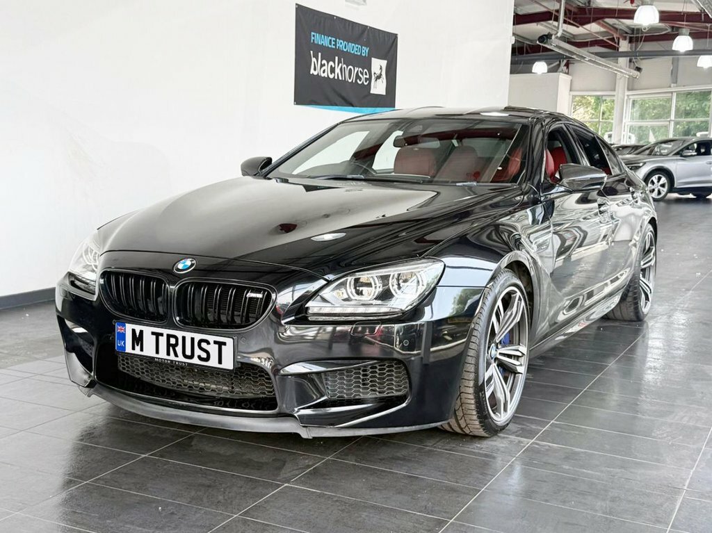 BMW M6 Gran Coupe Saloon Black #3